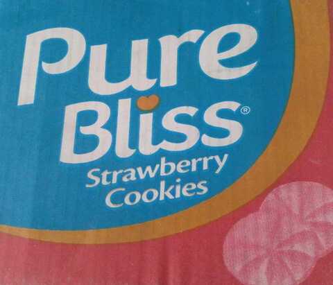 Pure Bliss Strawberry Cookies