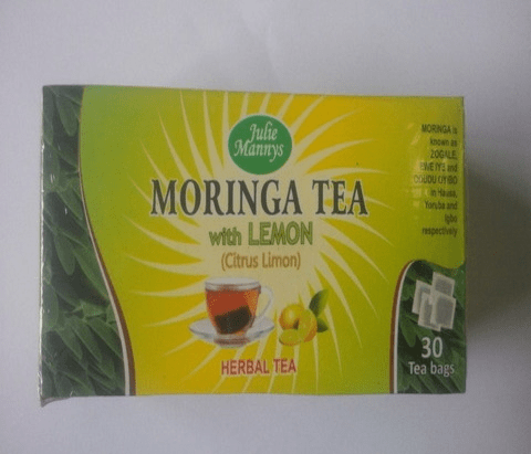 Moringa Tea With Lemon