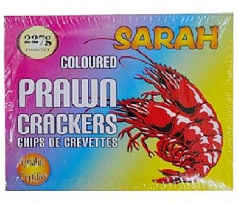 Sarah Prawn Crackers (Coloured)