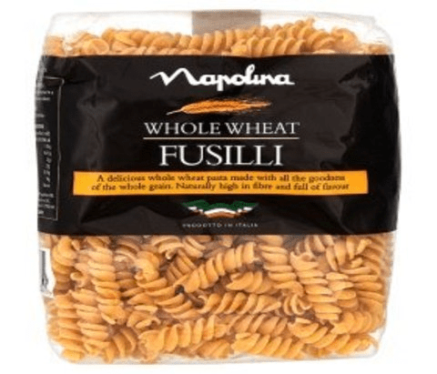 Napolina Whole Wheat Fusilli 500g