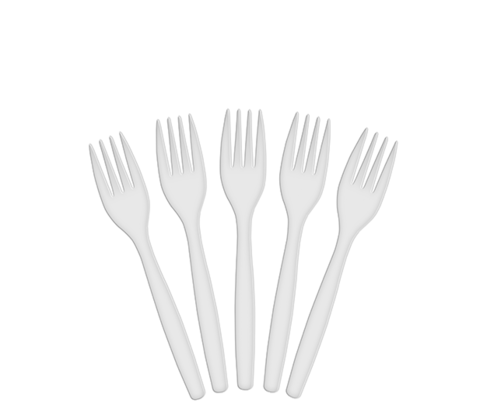 Disposable Plastic Fork 