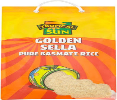 Tropical Sun Golden Sella Basmati Rice 5kg