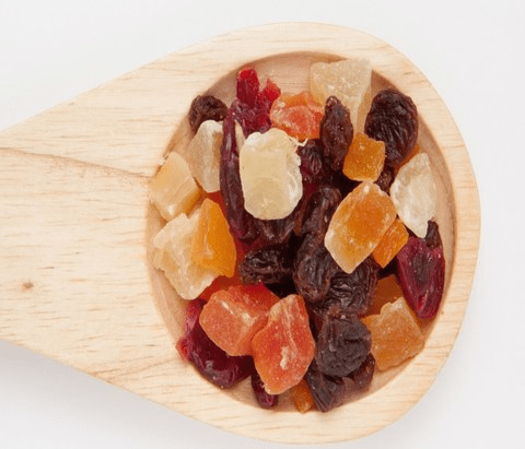 Mixed fruits (raisins)