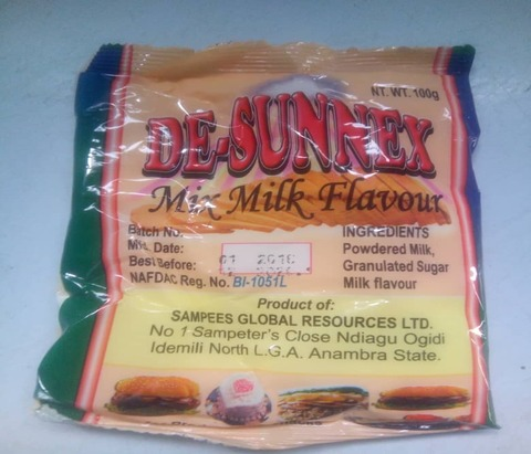 De-Sunnex Milk Flavour