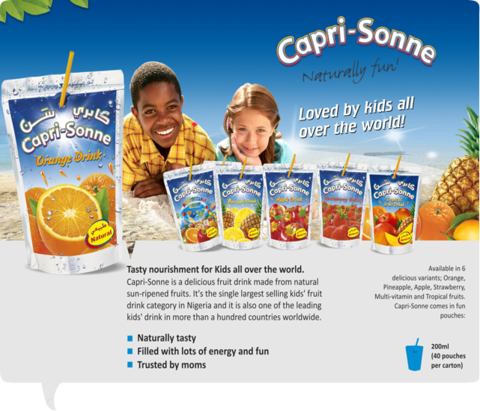 Capri-Sun Fruit Drink 200ml