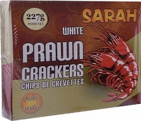 Sarah Prawn Crackers (White)
