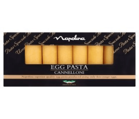 Napolina Cannelloni Egg Pasta 250g