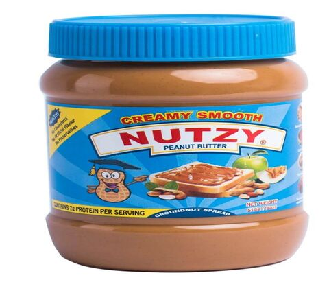 Nutzy Peanut Butter (Creamy Smooth) - 510g